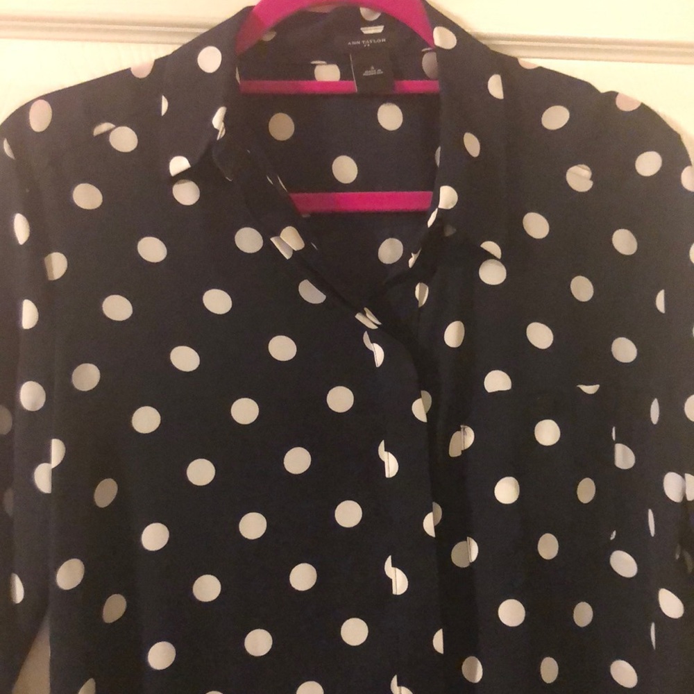 Polka Dot Button Down - image 1